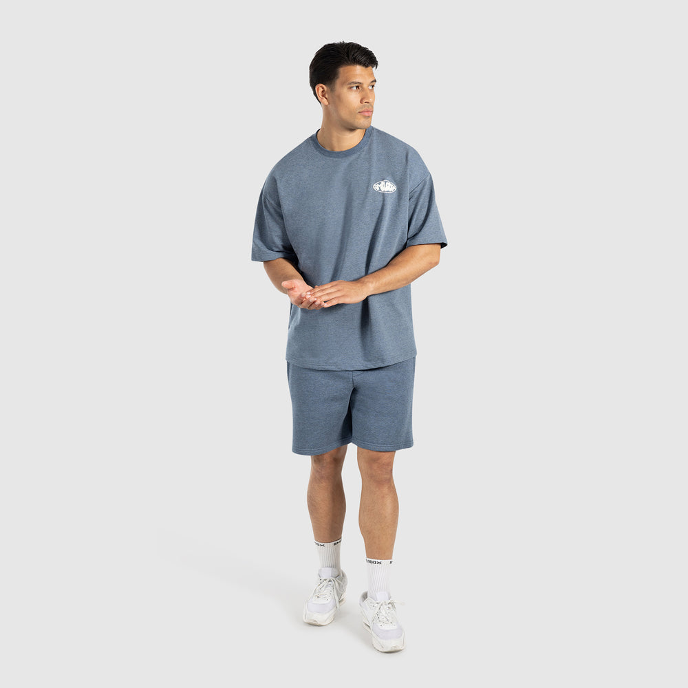 Blau Melange